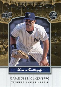 2008 Upper Deck Yankee Stadium Legacy #5183 Don Mattingly Front