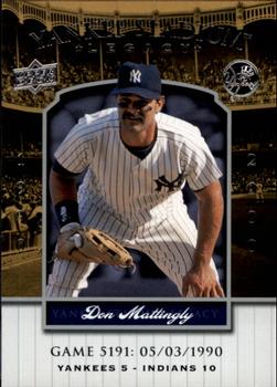 2008 Upper Deck Yankee Stadium Legacy #5191 Don Mattingly Front