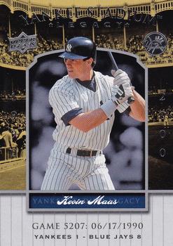 2008 Upper Deck Yankee Stadium Legacy #5207 Kevin Maas Front