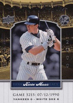 2008 Upper Deck Yankee Stadium Legacy #5215 Kevin Maas Front