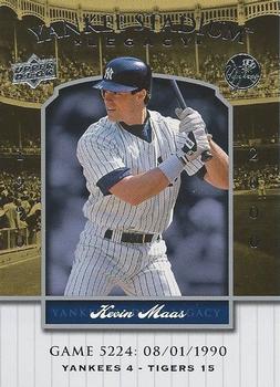 2008 Upper Deck Yankee Stadium Legacy #5224 Kevin Maas Front