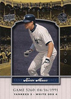 2008 Upper Deck Yankee Stadium Legacy #5260 Kevin Maas Front