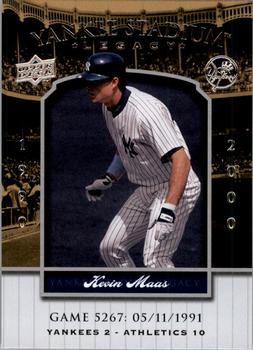 2008 Upper Deck Yankee Stadium Legacy #5267 Kevin Maas Front