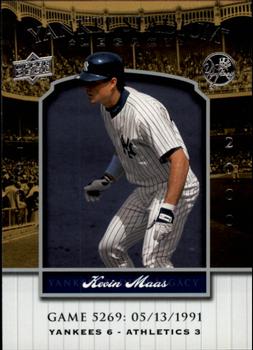 2008 Upper Deck Yankee Stadium Legacy #5269 Kevin Maas Front