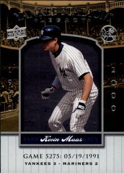 2008 Upper Deck Yankee Stadium Legacy #5275 Kevin Maas Front