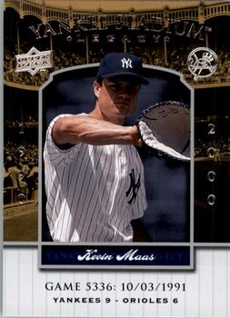2008 Upper Deck Yankee Stadium Legacy #5336 Kevin Maas Front