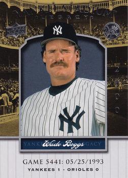 2008 Upper Deck Yankee Stadium Legacy #5441 Wade Boggs Front