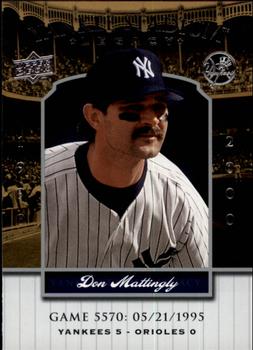 2008 Upper Deck Yankee Stadium Legacy #5570 Don Mattingly Front