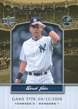 2008 Upper Deck Yankee Stadium Legacy #5978 Derek Jeter Front