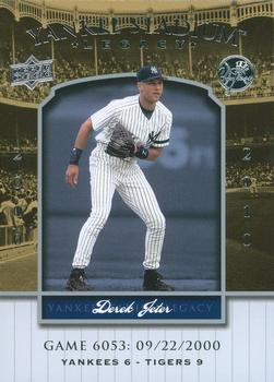 2008 Upper Deck Yankee Stadium Legacy #6053 Derek Jeter Front