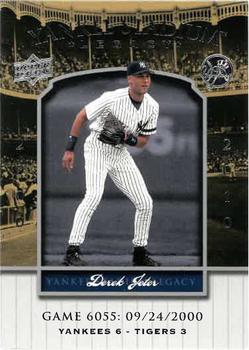 2008 Upper Deck Yankee Stadium Legacy #6055 Derek Jeter Front