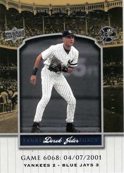 2008 Upper Deck Yankee Stadium Legacy #6068 Derek Jeter Front