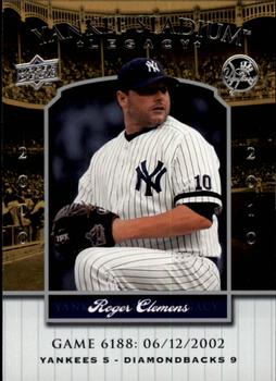 2008 Upper Deck Yankee Stadium Legacy #6188 Roger Clemens Front