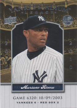 2008 Upper Deck Yankee Stadium Legacy #6320 Mariano Rivera Front