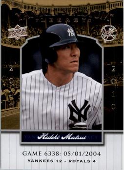 2008 Upper Deck Yankee Stadium Legacy #6338 Hideki Matsui Front