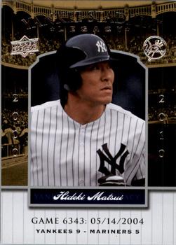 2008 Upper Deck Yankee Stadium Legacy #6343 Hideki Matsui Front