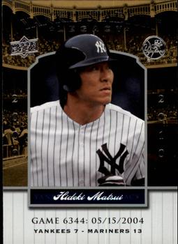 2008 Upper Deck Yankee Stadium Legacy #6344 Hideki Matsui Front