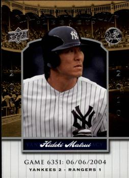 2008 Upper Deck Yankee Stadium Legacy #6351 Hideki Matsui Front