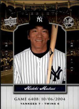 2008 Upper Deck Yankee Stadium Legacy #6408 Hideki Matsui Front