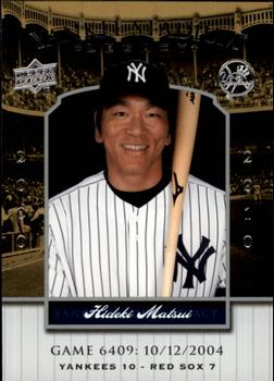 2008 Upper Deck Yankee Stadium Legacy #6409 Hideki Matsui Front