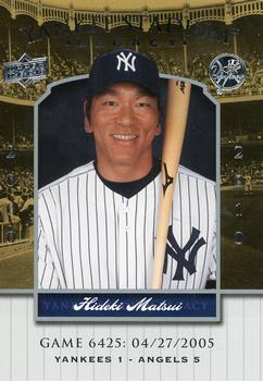 2008 Upper Deck Yankee Stadium Legacy #6425 Hideki Matsui Front