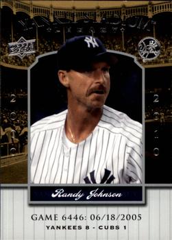 2008 Upper Deck Yankee Stadium Legacy #6446 Randy Johnson Front