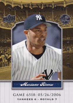 2008 Upper Deck Yankee Stadium Legacy #6518 Mariano Rivera Front