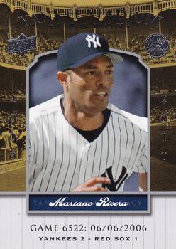 2008 Upper Deck Yankee Stadium Legacy #6522 Mariano Rivera Front