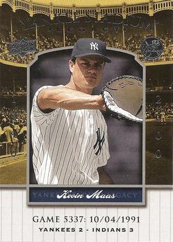 2008 Upper Deck Yankee Stadium Legacy #5337 Kevin Maas Front