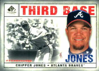 2008 SP Legendary Cuts #13 Chipper Jones Front
