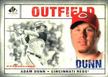 2008 SP Legendary Cuts #28 Adam Dunn Front