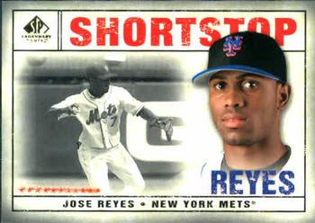 2008 SP Legendary Cuts #29 Jose Reyes Front