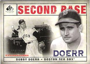 2008 SP Legendary Cuts #155 Bobby Doerr Front