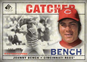 2008 SP Legendary Cuts #164 Johnny Bench Front
