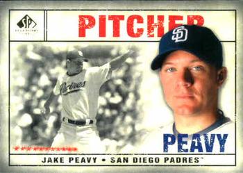 2008 SP Legendary Cuts #59 Jake Peavy Front