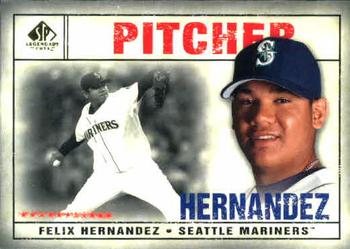 2008 SP Legendary Cuts #72 Felix Hernandez Front