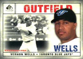 2008 SP Legendary Cuts #87 Vernon Wells Front