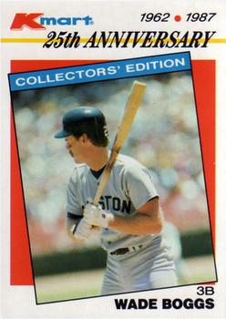 1987 Topps Kmart 25th Anniversary #23 Wade Boggs Front