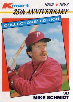 1987 Topps Kmart 25th Anniversary #31 Mike Schmidt Front