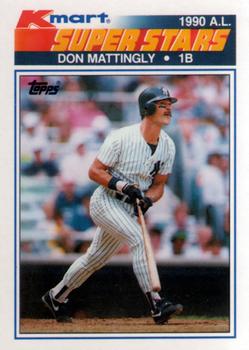 1990 Topps Kmart Super Stars #17 Don Mattingly Front
