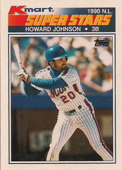 1990 Topps Kmart Super Stars #3 Howard Johnson Front