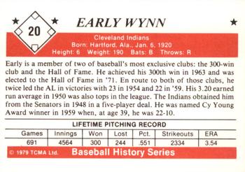 1979 TCMA The 1950’s #20 Early Wynn Back