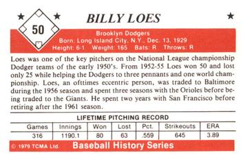 1979 TCMA The 1950’s #50 Billy Loes Back