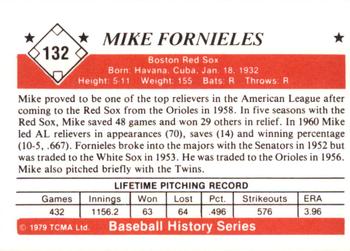 1979 TCMA The 1950’s #132 Mike Fornieles Back