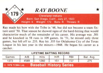 1979 TCMA The 1950’s #179 Ray Boone Back