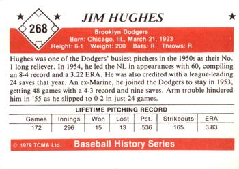 1979 TCMA The 1950’s #268 Jim Hughes Back