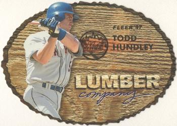 1997 Fleer - Lumber Company #10 Todd Hundley Front