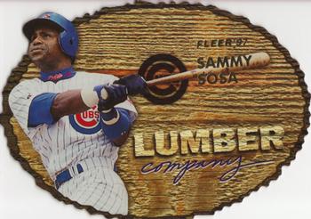 1997 Fleer - Lumber Company #16 Sammy Sosa Front