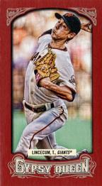 2014 Topps Gypsy Queen - Mini Red #54 Tim Lincecum Front