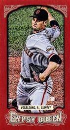 2014 Topps Gypsy Queen - Mini Red #134 Ryan Vogelsong Front